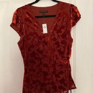 Banana Republic Red Top